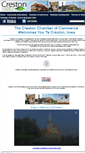 Mobile Screenshot of crestoniowachamber.com